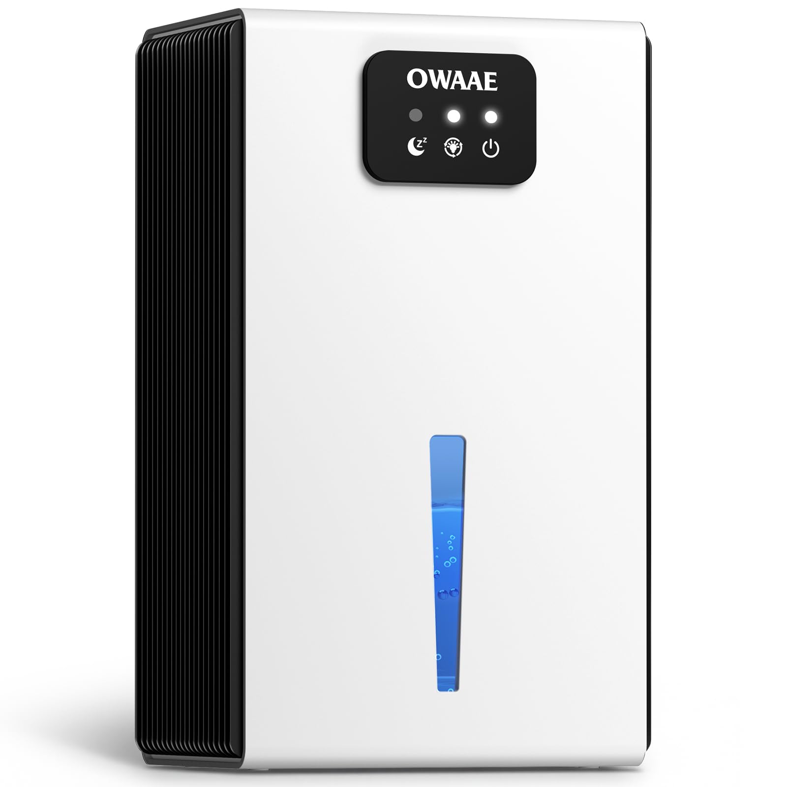 Dehumidifier, 1000 sq.ft Quiet Dehumidifiers for Home Bedroom Basement Bathroom with 95oz Water Tank, Sleep Mode, Auto Shut-Off 7 Colors LED Light, Purple
