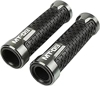 Vista 18 de Para Yamaha MT09 MT09 MT-09 2013 2014 2015 2016 2017-2019 2020 2021 0.866 in Hand Grips Handlebar 7/8" Handle Bar FJ-09 Tracer (Color : 12)