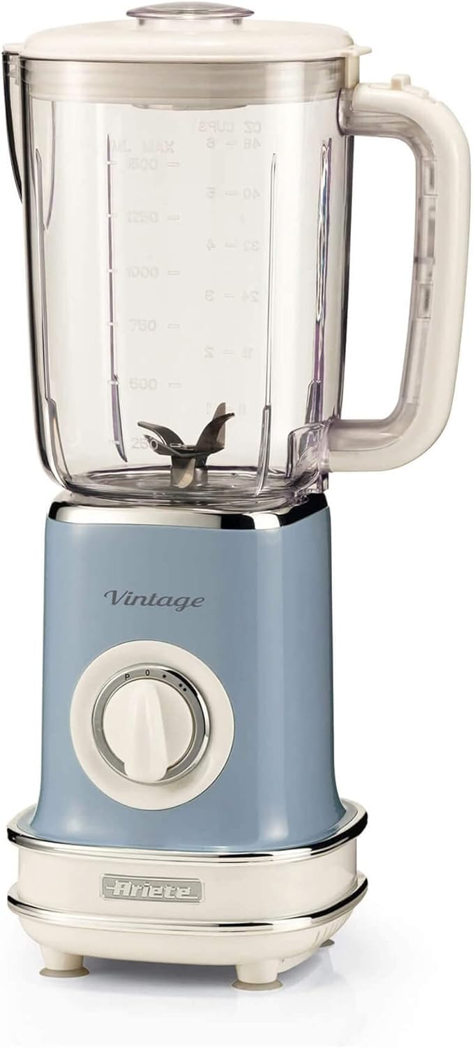 Ariete Vintage 0568 500 W Celeste Celeste Plastica - Immagine 1