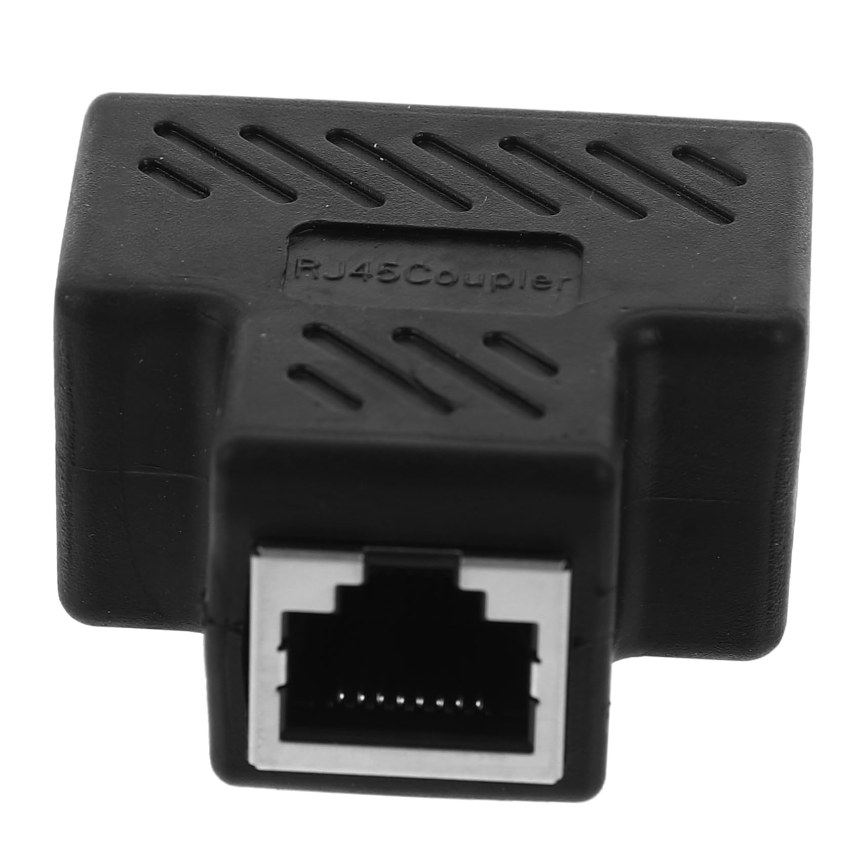 OSALADI Ethernet Splitter to Network Cable Adapter Compact Way Connector Signal Transmission for Use