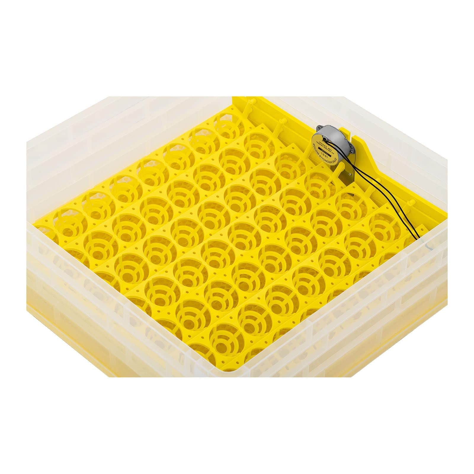Couveuse À Oeufs Incubateur Matériel D'Éclosion Automatique Électrique IN-112DDI (120 W, 112 Oeufs, 30-39,5 °C, Afficheurs LED, Mire-Oeufs)
