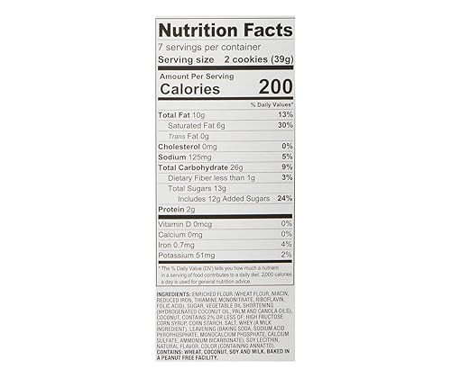 Miniatura 3 de Dare Creme Cookies Coco, 290g10.2oz (enviadas desde Canadá)