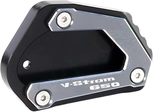 Kickstand Extension Pad for Suzuki V-Strom 650XT VSTROM 650 DL650 2004-2020 Motorcycle Extension Side Stand Foot Support Plate Pad