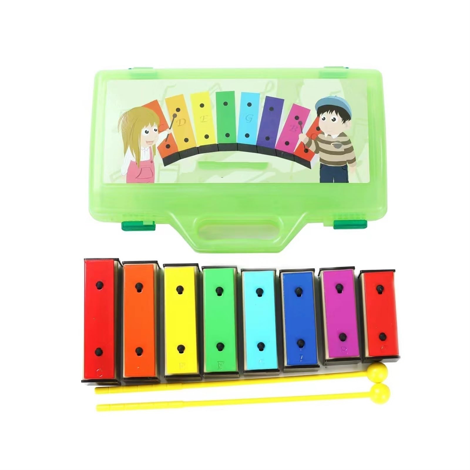 Ksylofon Muzyczny Ośmiotonowy Ksylofonowy Instrument Perkusyjny Ośmiotonowy Profesjonalny Instrument Muzyczny Dla Początkujących