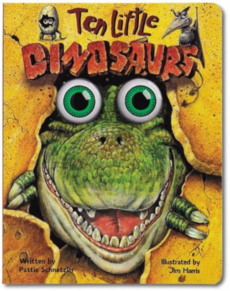 Ten Little Dinosaurs: Board Book Edition: Schnetzler, Pattie