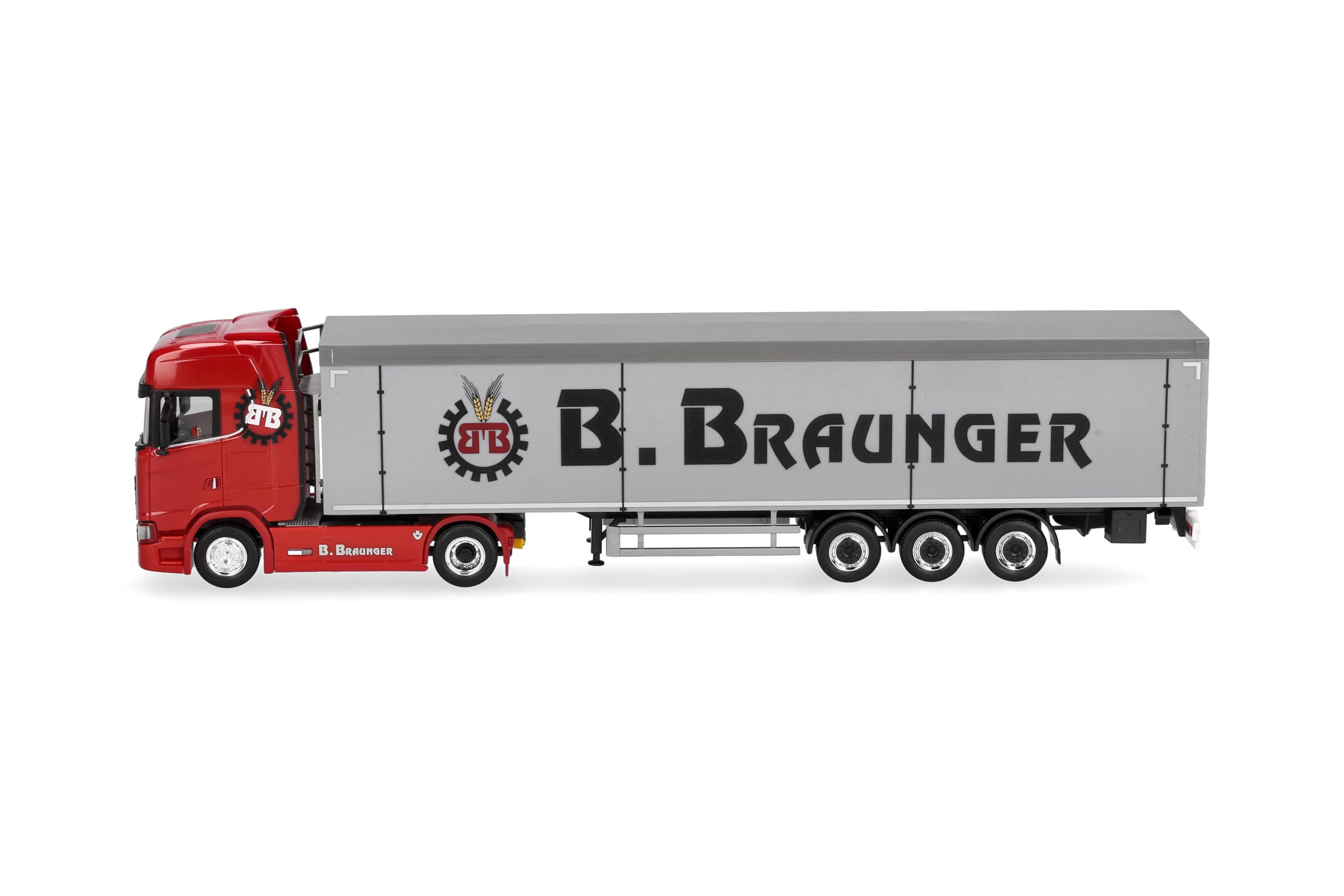 Herpa Scania CS 20 HD z naczepą ruchomą, model 1:87