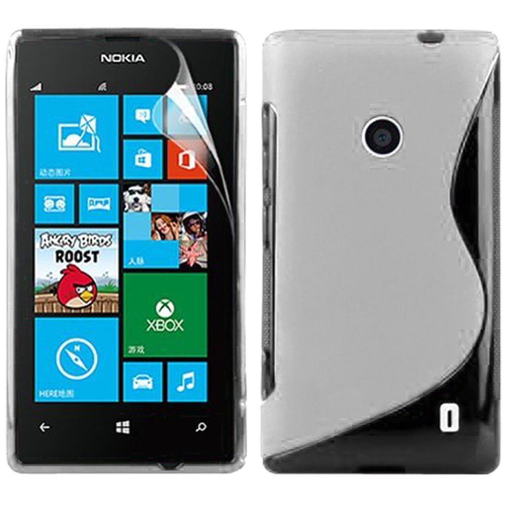 ebestStar - Cover Compatibile con Nokia Lumia 920 Custodia Protezione S-Line Design Silicone Gel TPU Morbida e Sottile, Nero [Apparecchio: 130.3 x 70.8 x 10.7mm, 4.5