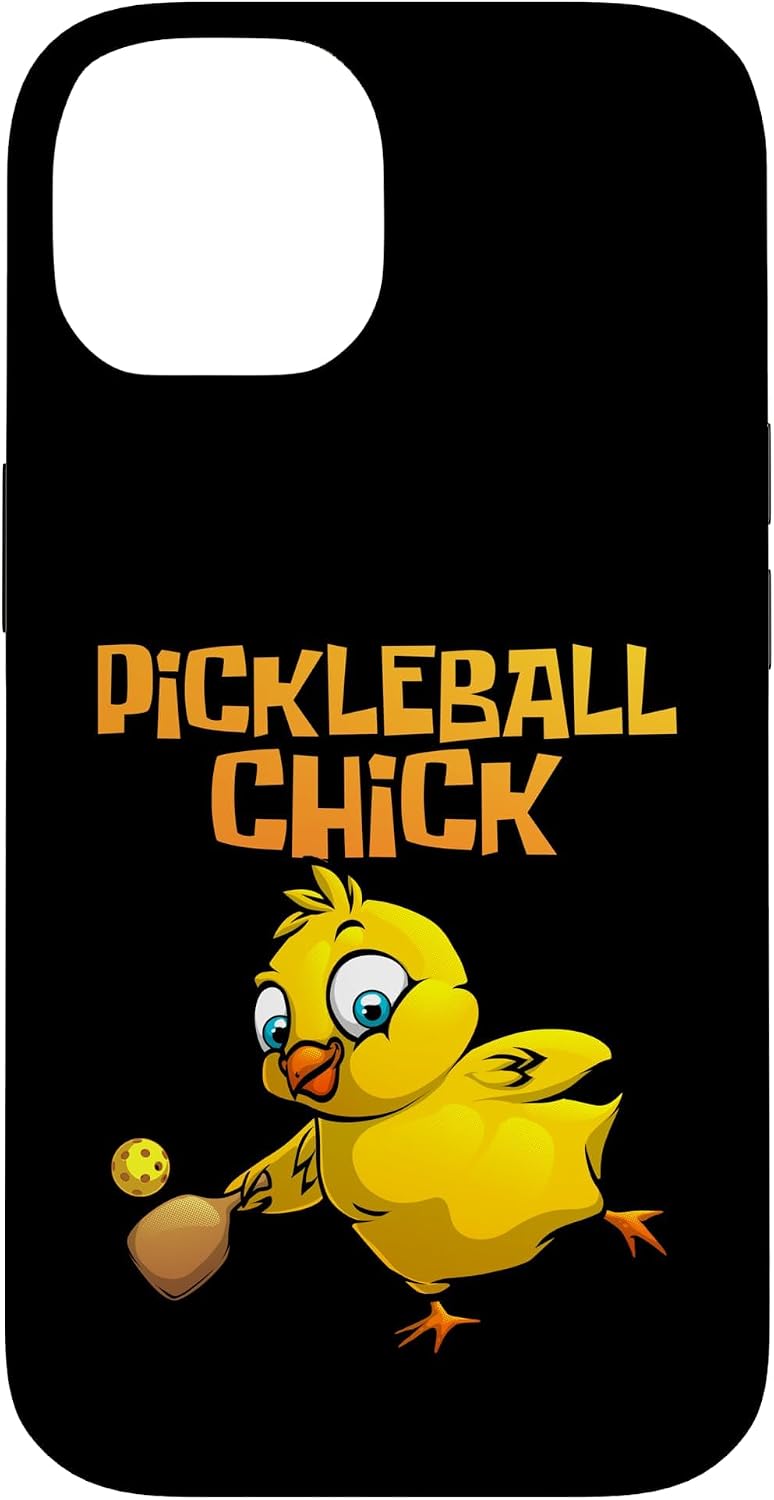 Unique Pickleball Design for Women Girls Pickle Ball Player Case for iPhone 15 Pro image 4