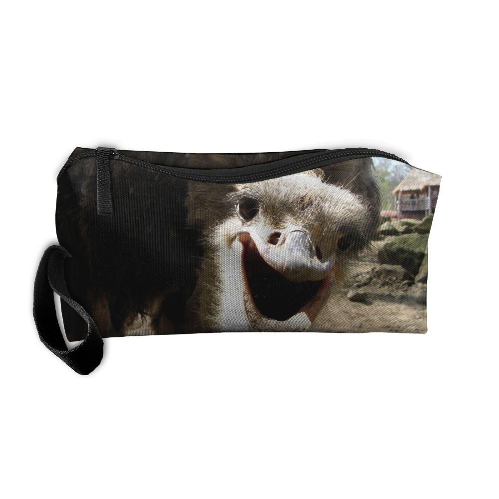 Kla Ju Portable Pencil Bag Purse Pouch Cute Camel Stationery Storage Organizer Cosmetic Holder