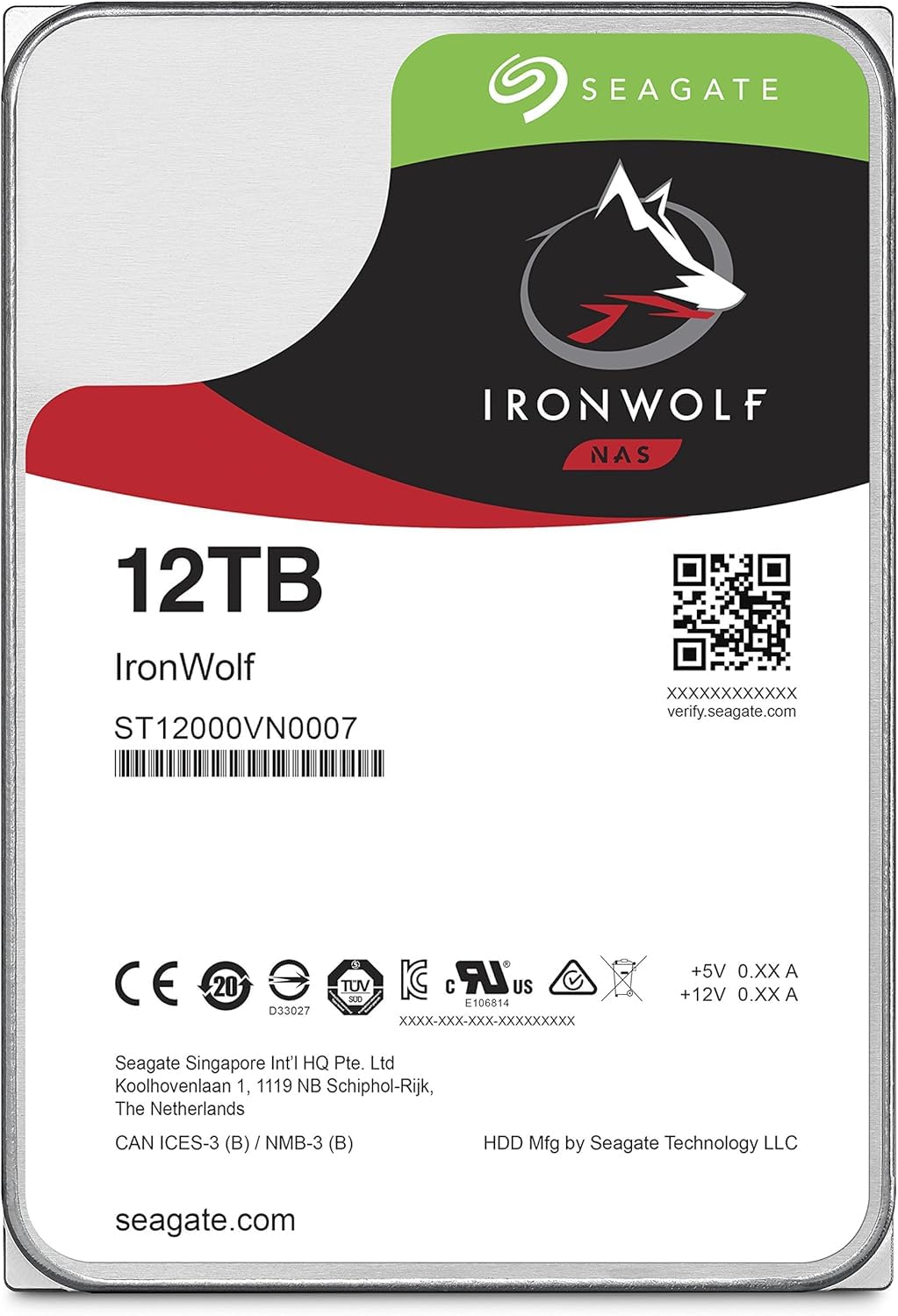 Amazon | Seagate IronWolf 3.5