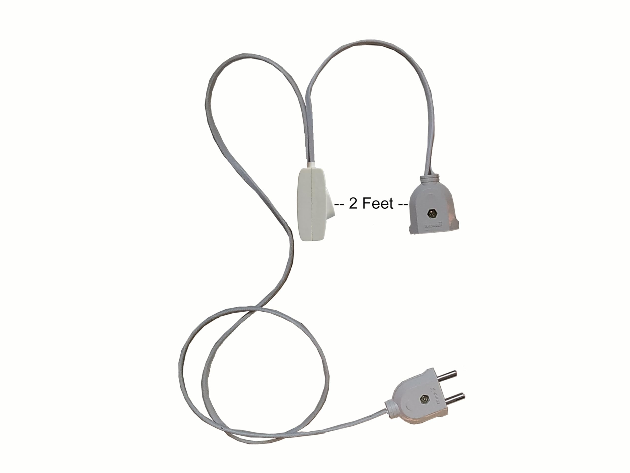 2 pin Male Female Bed Switch. (2 Pin Male-Female Bed Switch. 2Meter) 1