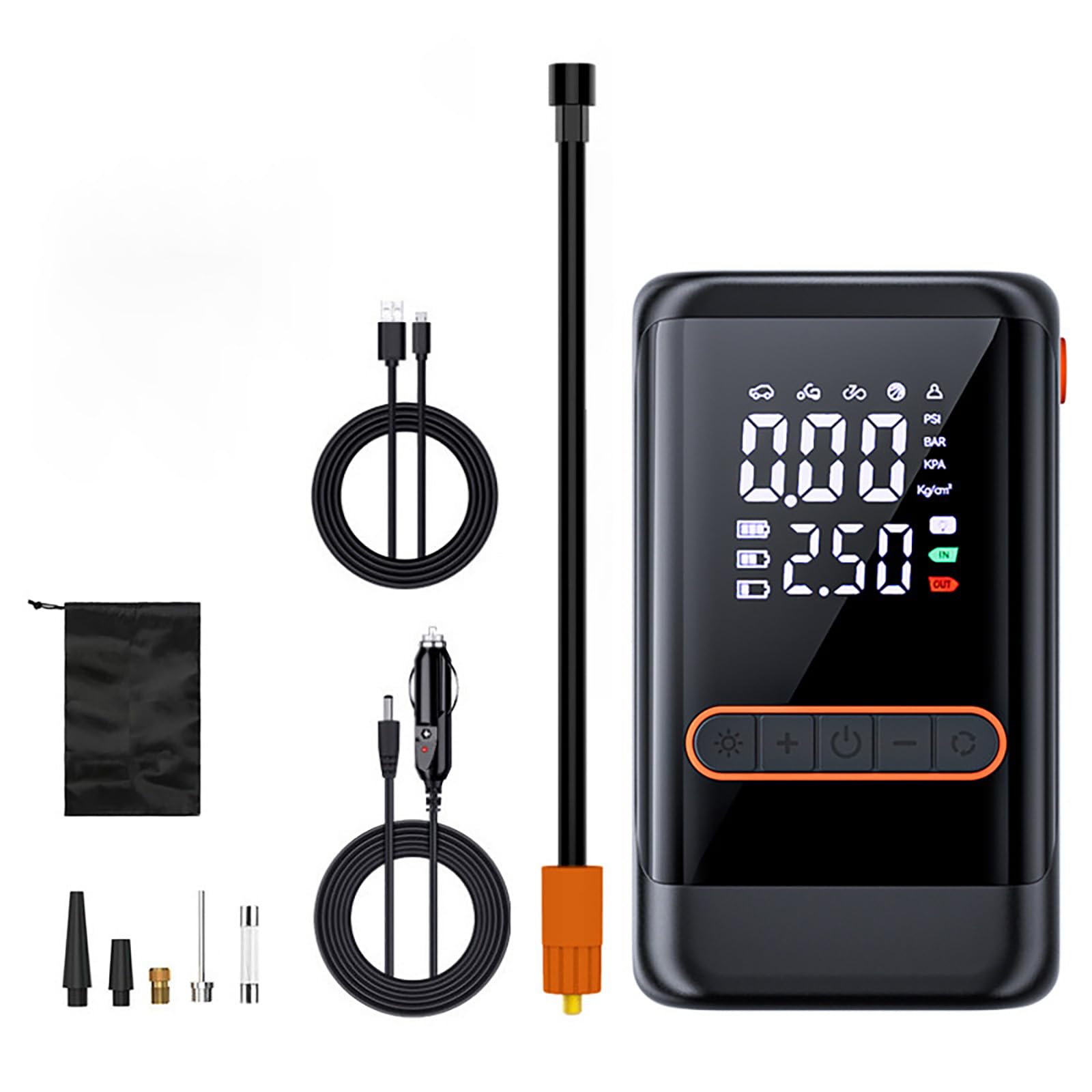 Amazon.com: PYJCFHXGN Tire Inflator Portable Air Compressor for