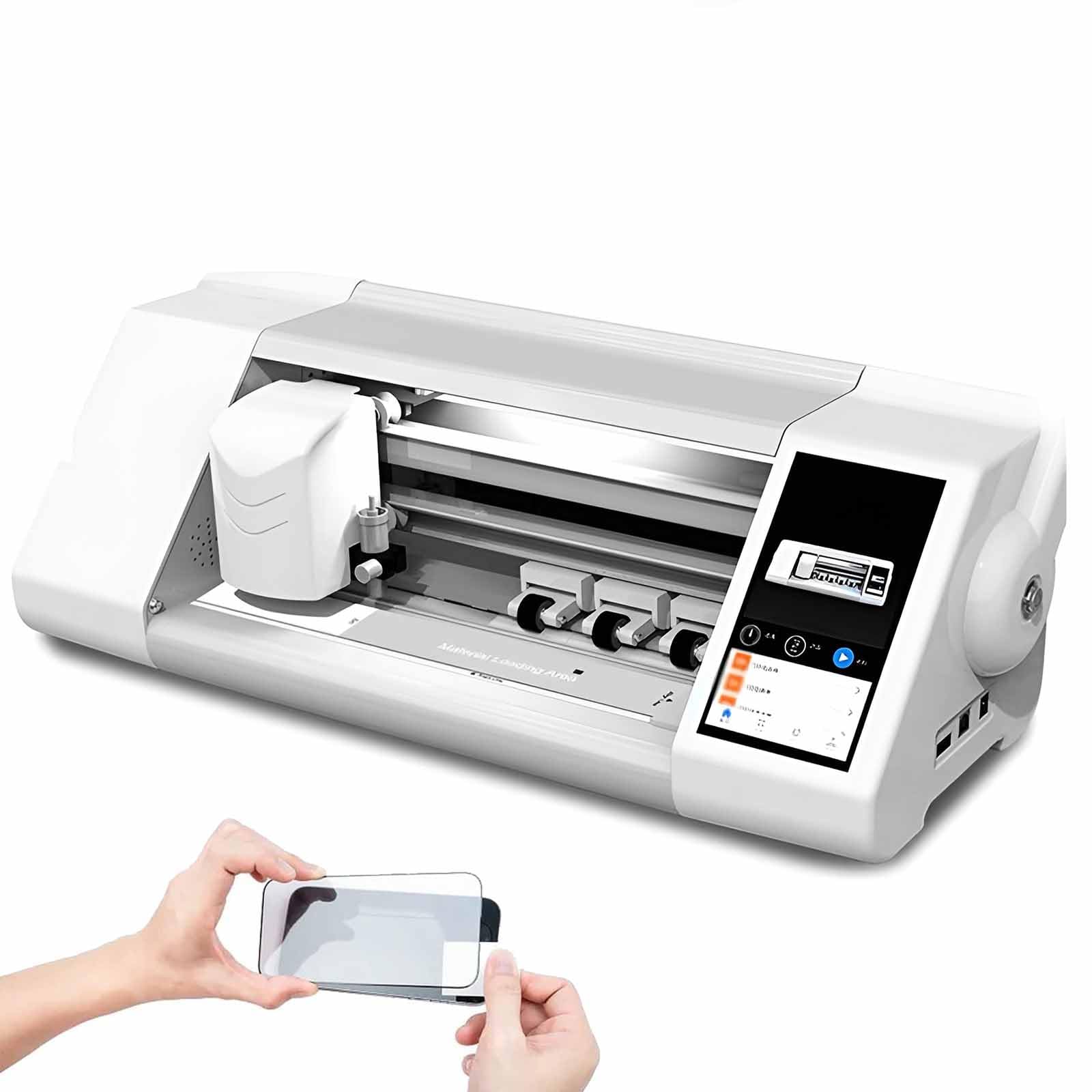 FHRKA Intelligent Screen Protector Cutting Machine, Automatic Film, Precision Hydrogel Film Cutting Machine for Repair Shops and Retail Stores