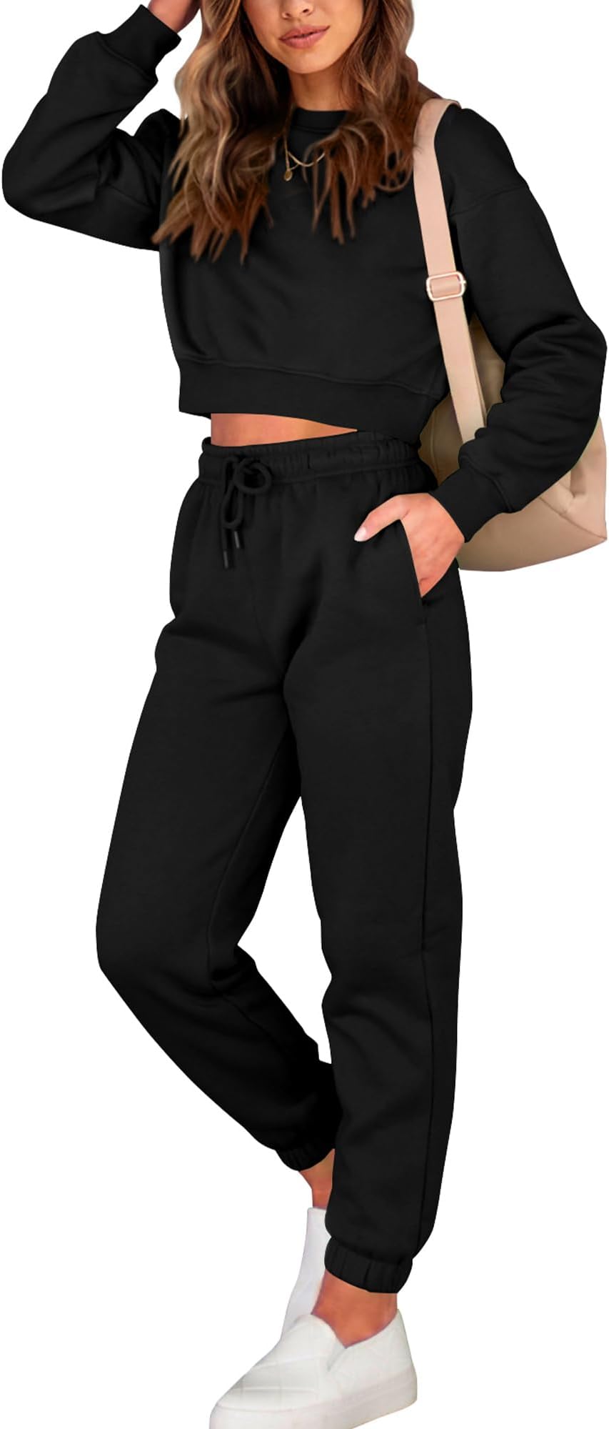 crop top joggers