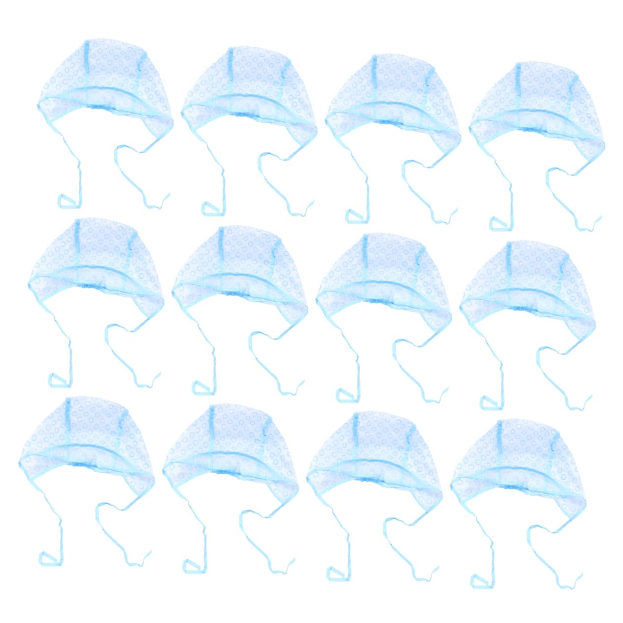 DOITOOL 24 Piezas bata de corte de pelo gorro para teñir el cabello de salón hair topper gorro de peluquería gorra desechable para resaltar el cabello viraje capa Resaltador