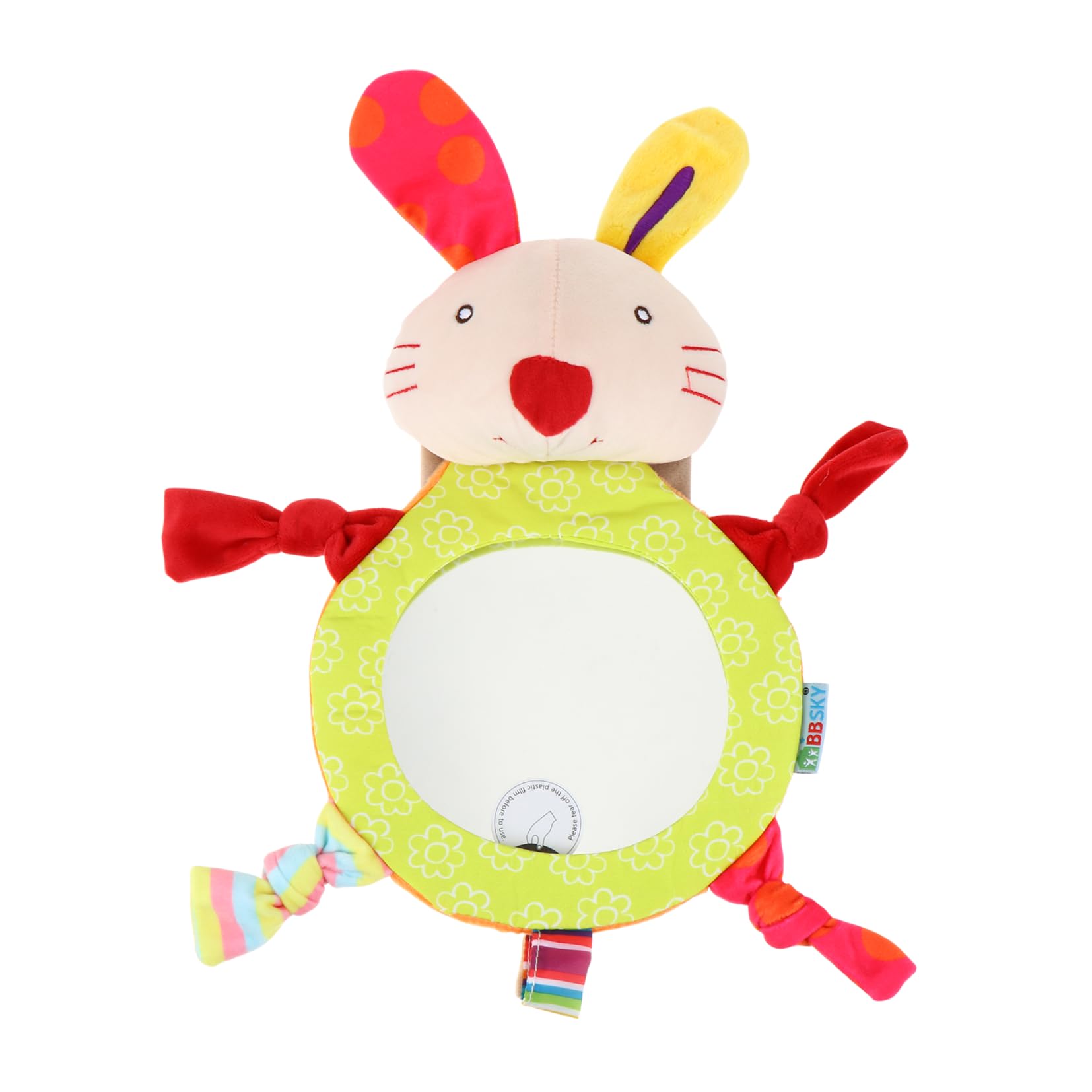 ibasenice 3pièces Miroir De Voiture Pour Garçon Fille Forme De Cartoon Observation Sécurisée Pour Maman Et Garçon Fille Accessoire Pratique Pour Voiture Sécurité Conduite