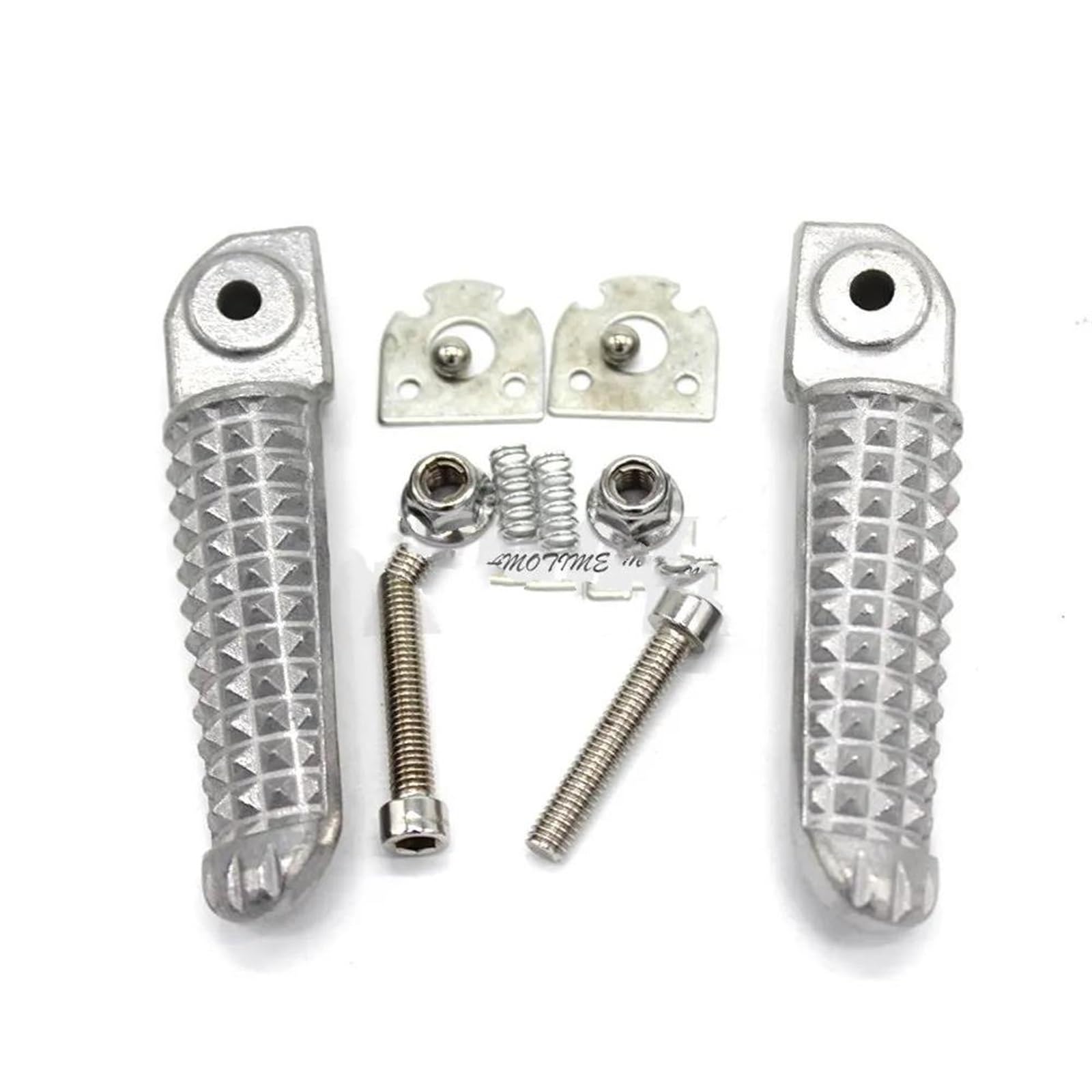 JFG RACING Pedaline Moto,Pedana Poggiapiedi Pedane Moto In Alluminio