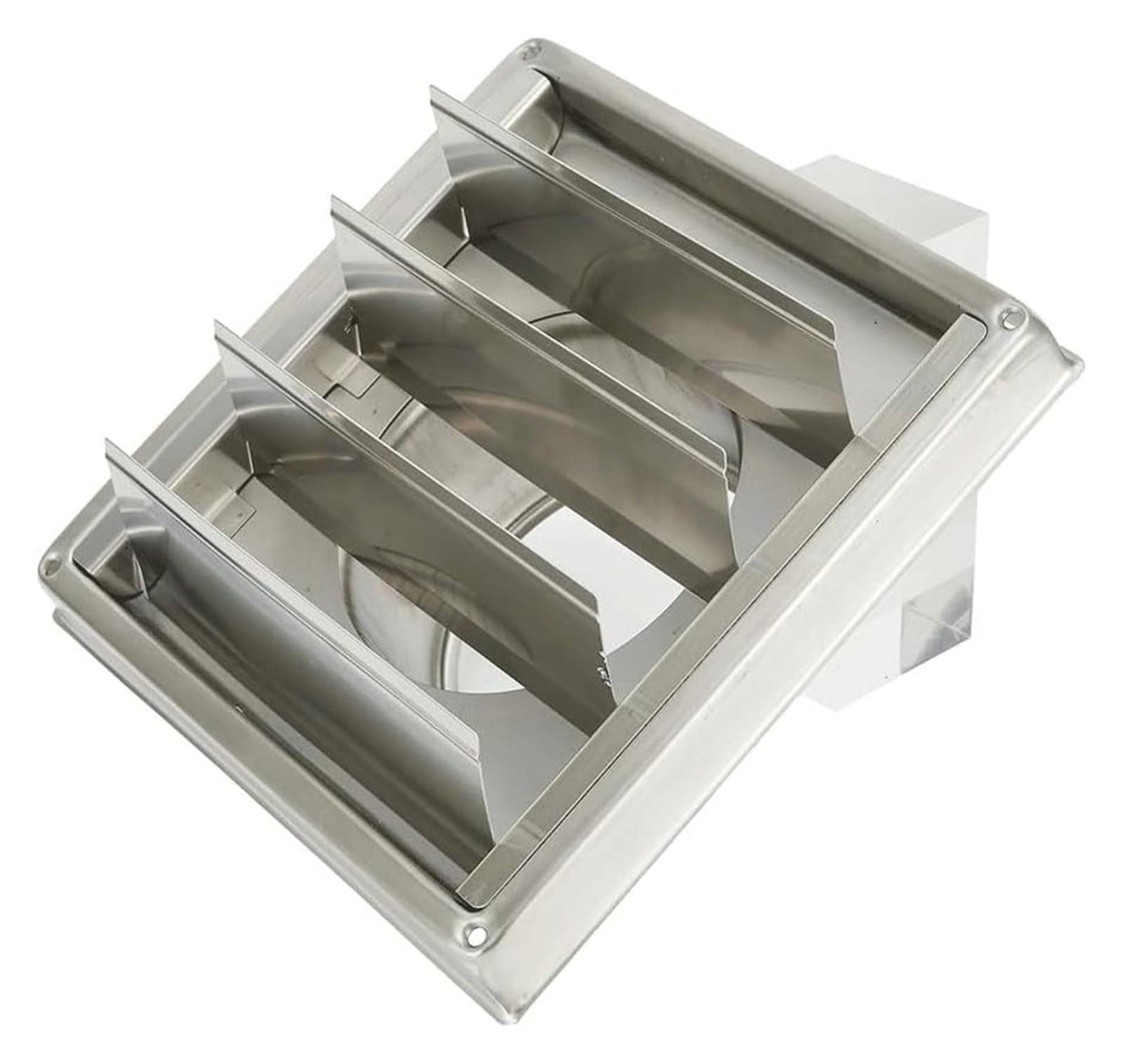 Ventilation Grille ， 100mm Stainless Steel Gases Vent Grille Wall Ceiling Ventilation Cap for Kitchen Bathroom