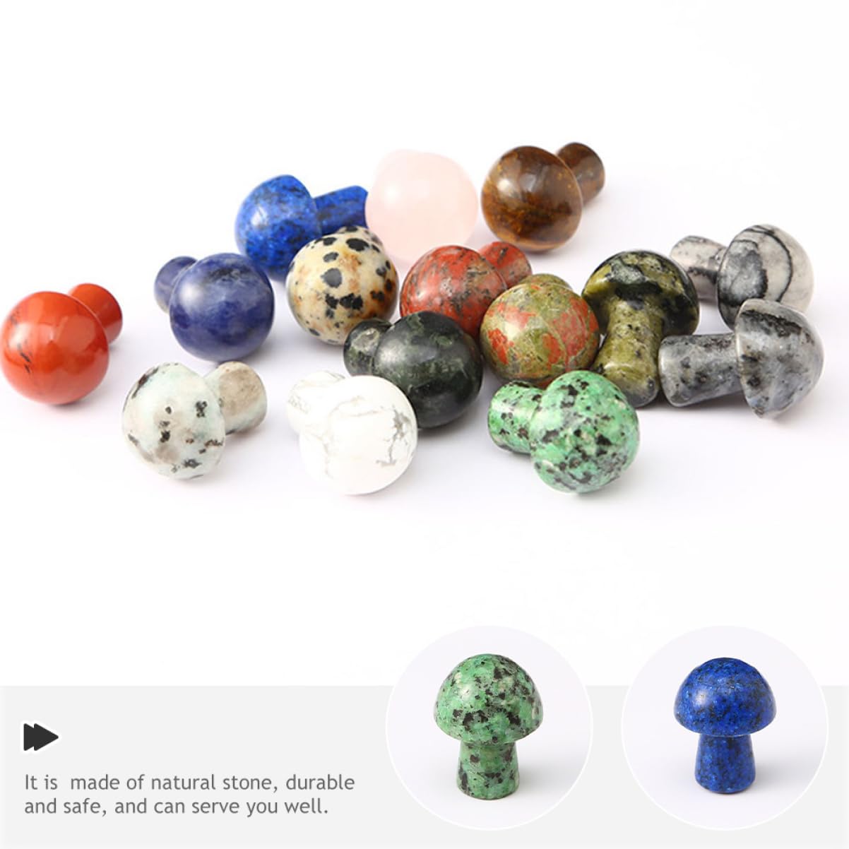 Abaodam 45stücke Teiliges Mini Kristall-pilz Deko Aquarien Und Mikrolandschaften Bunte Kristallornamente Für Zimmerpflanzen Garten Und Fotografie Für Bastel Und Sammlerfreunde