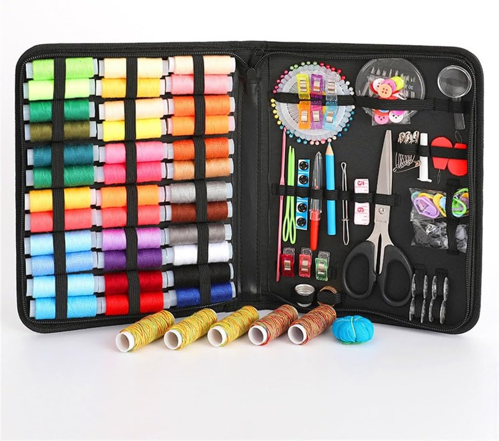 WERFOGH Household Multifunctional Needle and Thread Box Set Hand Sewing and Bag