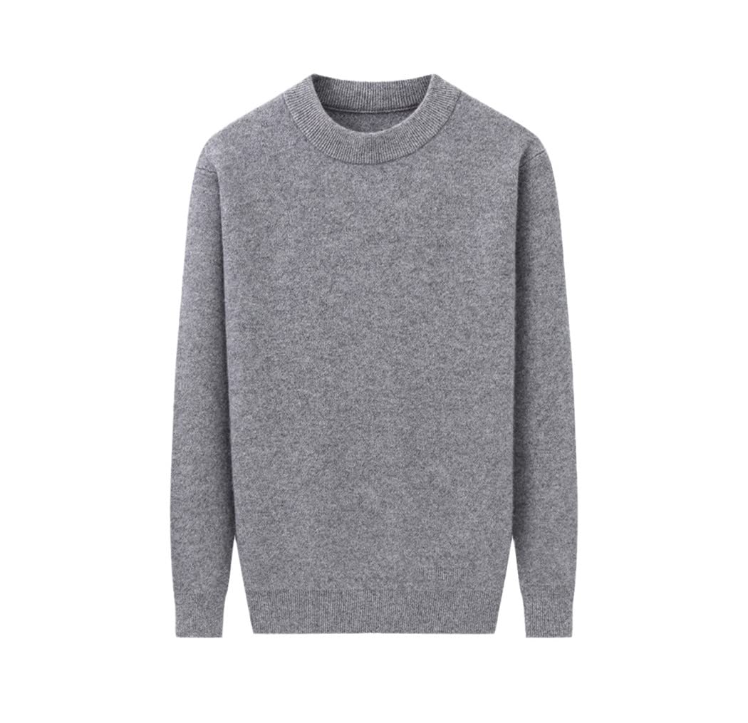 Pull cachemire homme col rond d'exception élégant et chaud pour l'hiver - 8