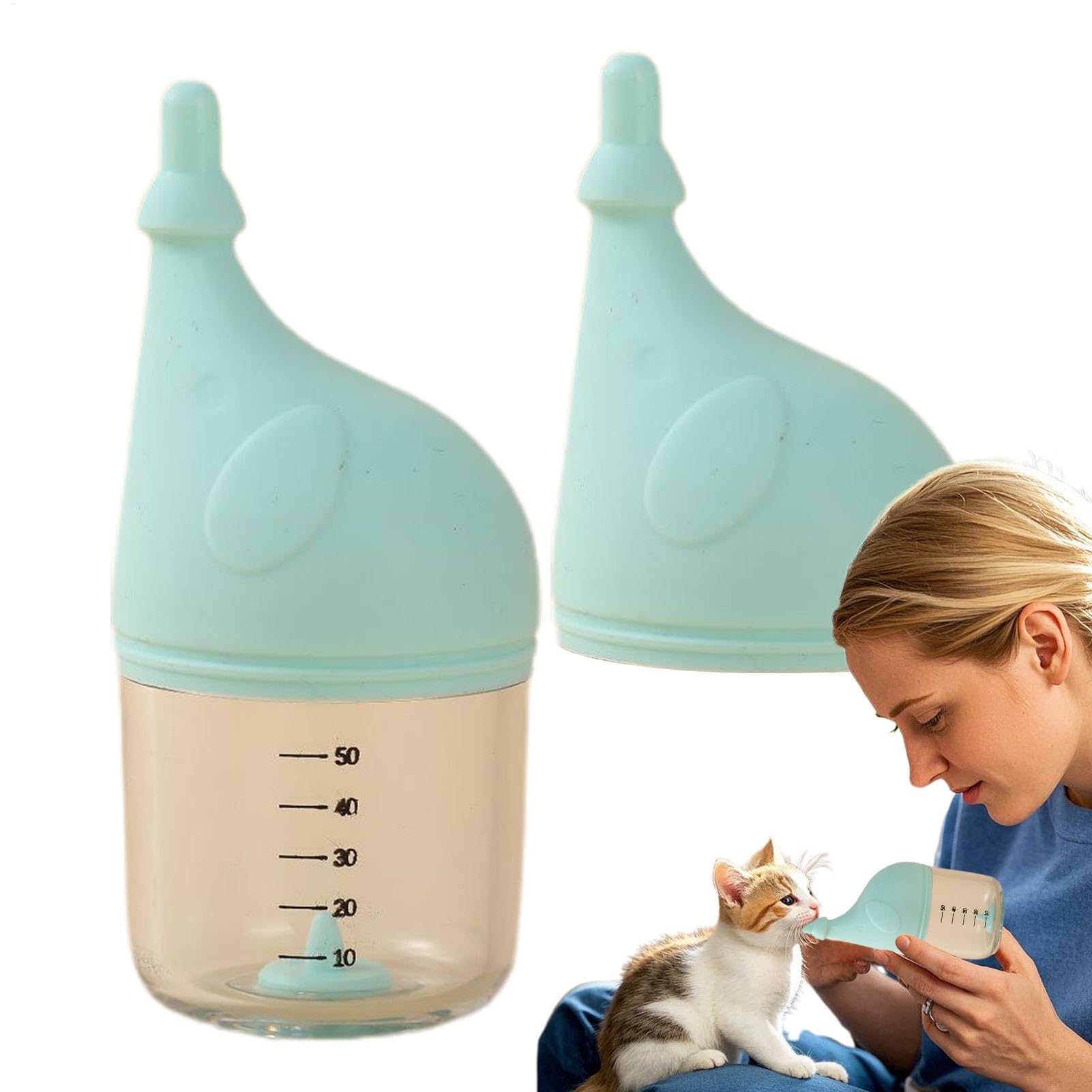 Biberon d'alimentation pour chaton anti-étouffement pour sauver les portées