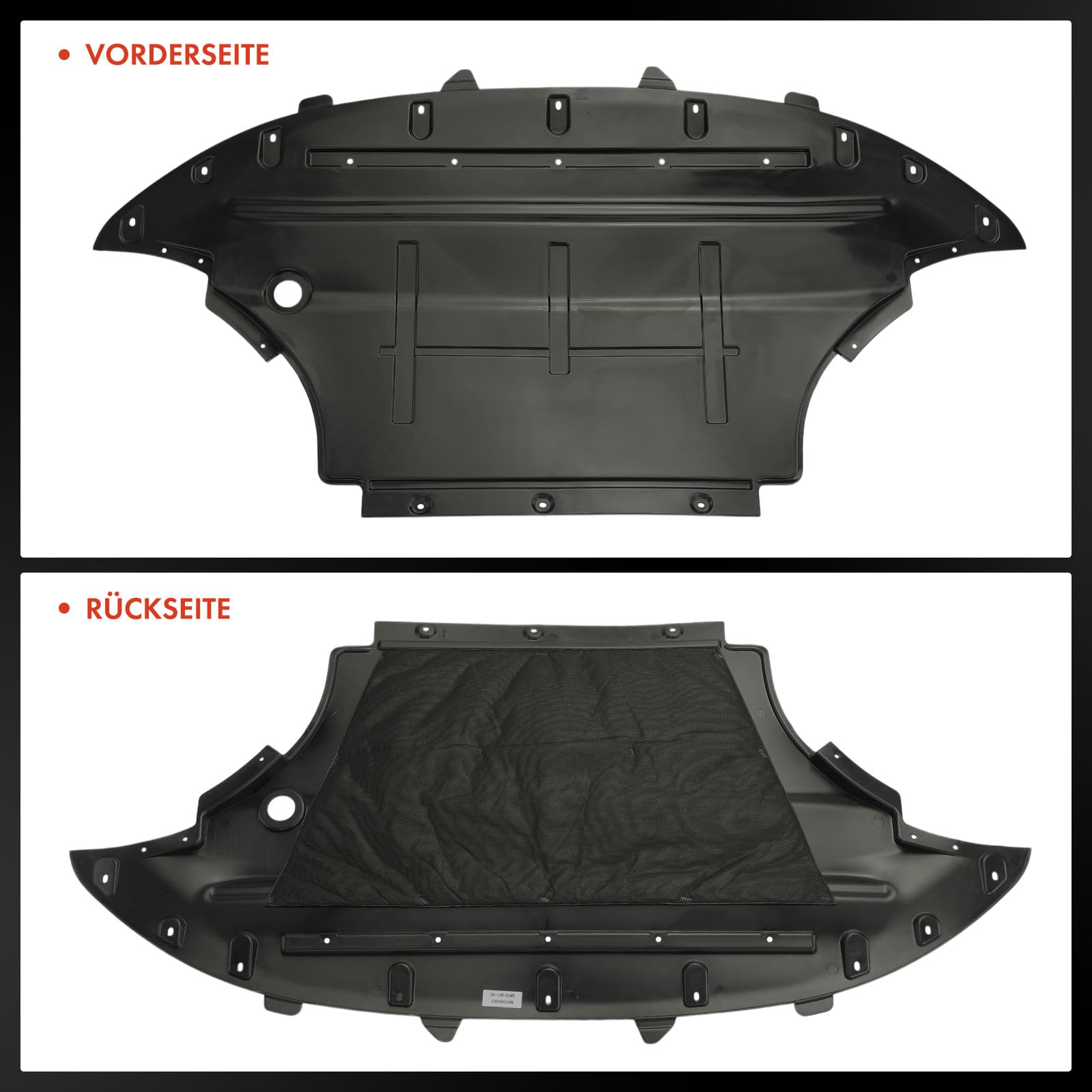Frankberg Unterfahrschutz Motorschutz Vorne Unten Kompatibel mit Q5 8RB SUV Q5 Van 8RB Kasten/SUV Replace# 8R1863821F,8R1-863-821-B
