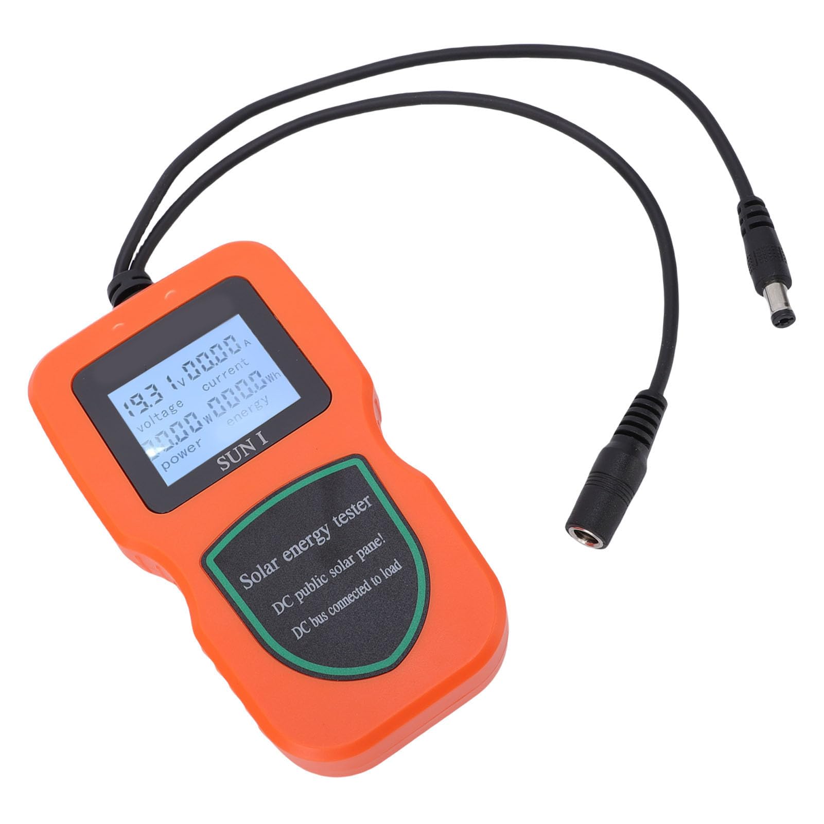 Multimetro Fotovoltaico MPPT Tester Accurato per Pannelli Solari per Uso Residenziale e Commerciale ABS Leggero 1 unità (ORANGE)
