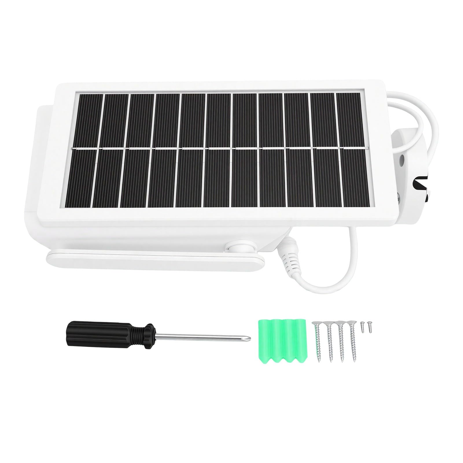 PUSOKEI Drahtlose Solar-Überwachungskameras für den Außenbereich, 3MP 2,5K WLAN-Überwachungskamerasystem für den Außenbereich mit KI-Menschenerkennung, Farbnachtsicht, solar- und
