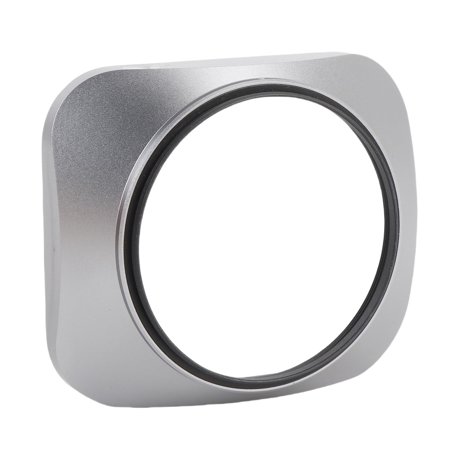 Parasol Cuadrado de Aleación de Aluminio de 39 Mm | Protector de Pantalla Mecanizado CNC con Tapa para Cámara Antideslumbrante (58MM)