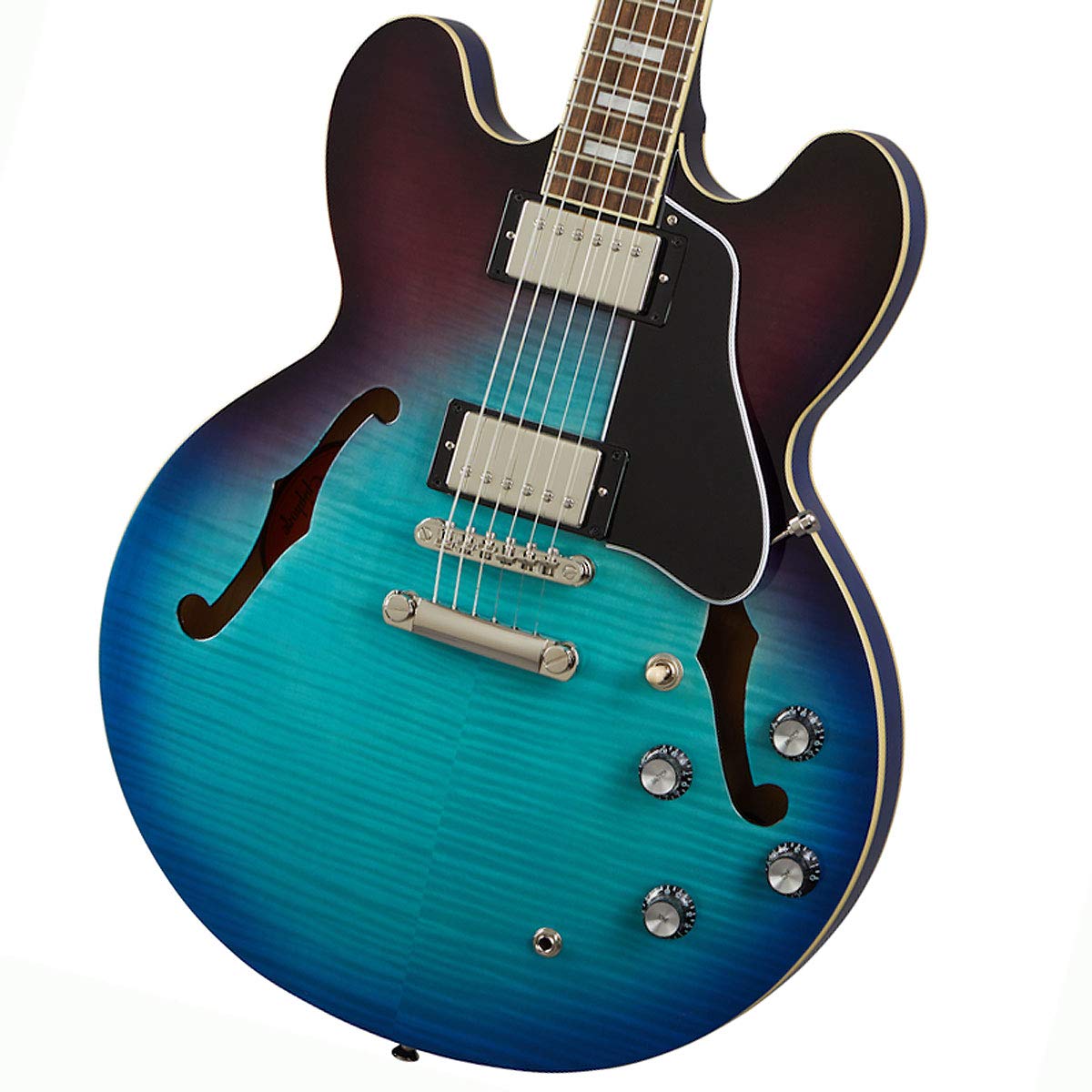 Amazon | エピフォン Epiphone ES-335 Figured Blueberry Burst エレキ