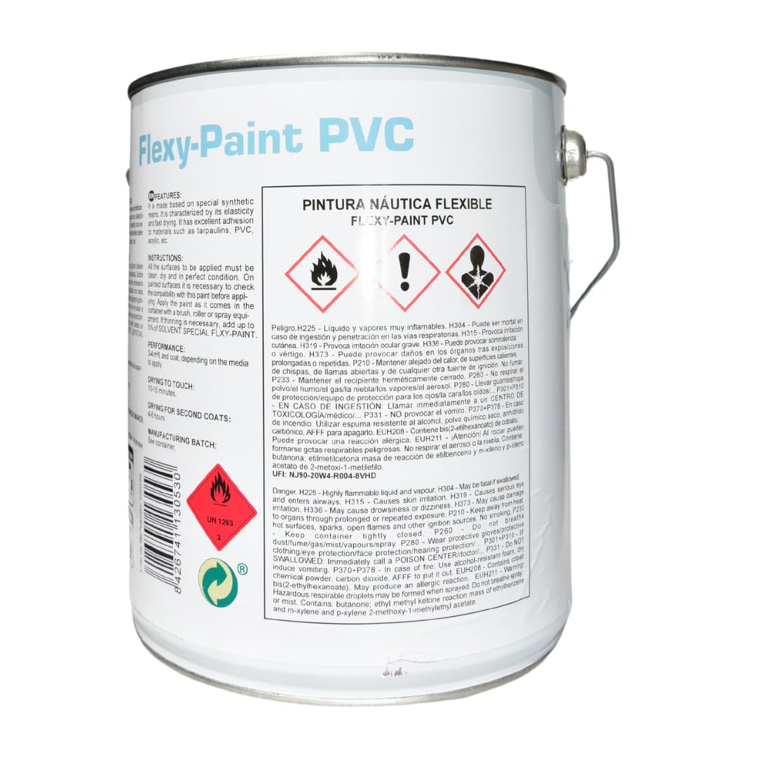 Pintura Náutica Flexible para PVC Flexy-Paint 750ml (Azul)