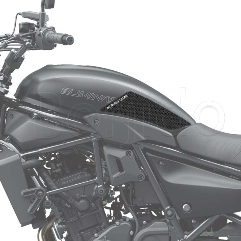 For Kaw&asaki ELIMINATOR/SE ABS 400 450 E400 E450 Accessories Side Fuel Tank pad Tank Pads Protector Stickers Decal Gas Knee Grip Traction Pad For Eliminator 2023+ Accessories Tankpad Tank Grips