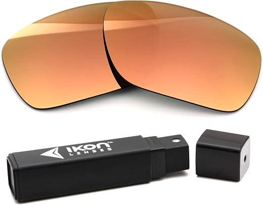 Polarized Ikon Iridium Replacement Lenses For Dragon Fame Sunglasses - Rose Gold Mirror