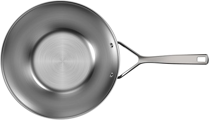 Wok Demeyere Black 5, acero inoxidable, 3.2 qt miniatura 5