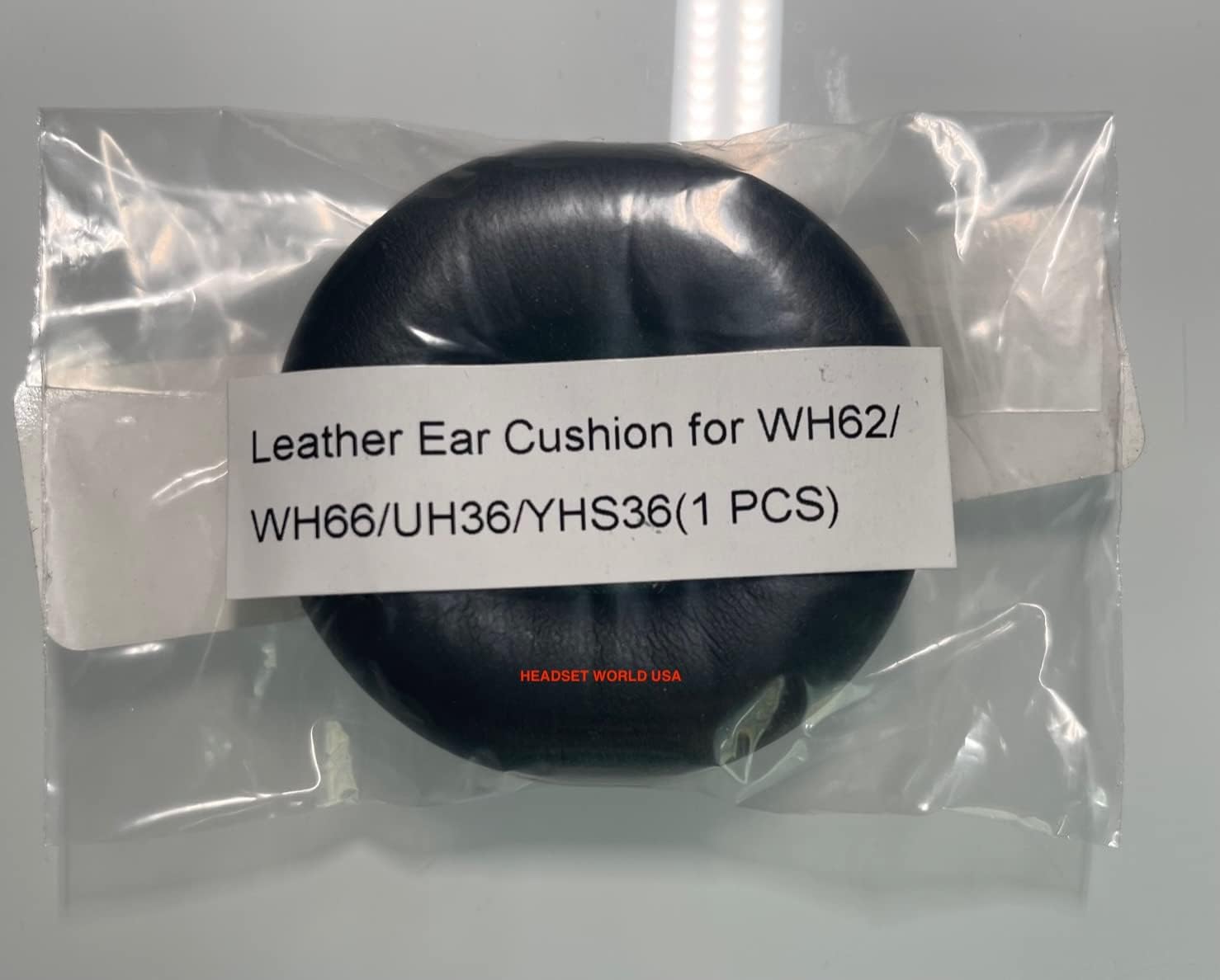 Replacement Leatherette Ear Cushion for Yealink WH62/WH66