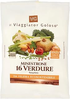 Il Viaggiator Goloso Minestrone 16 Verdure da Filiera Ecosostenibile 750g