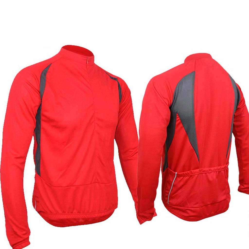 Maillot de cyclisme contre le froid de mi-saison pour homme XL