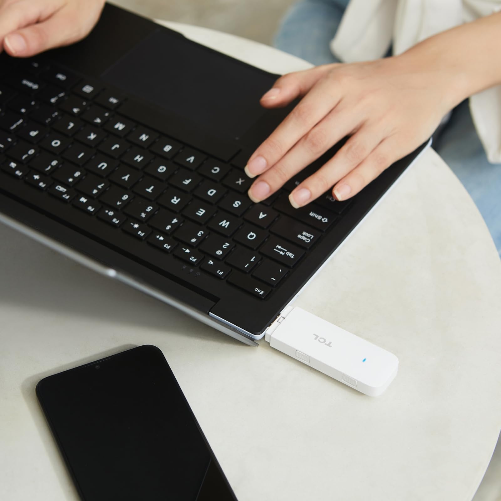 TCL LINKKEY IK41 - Dongle USB 4G LTE para Disfrutar de Internet rápido y de Forma portátil