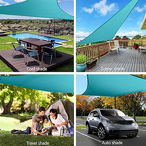 Voile d'ombrage imperméable bleu pour protéger votre serre du soleil