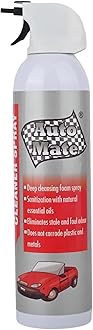 AUTO MATE Aerol AC Vent Foam Cleaner Spray, Grade 2199 (300g/331ml) | Deep Cleansing Foam Spray with Natural Essential Oils | Removes Dust, Odour & Improves Cabin Air Quality