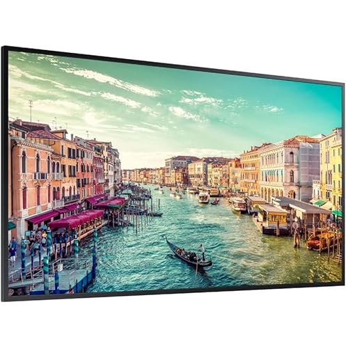 Samsung Business QM55R 55 inch 4K UHD 3840x2160 24/7 Commercial Signage LED Display for Business, HDMI, Wi-Fi, and 3-Year WRNTY, 500 nit (LH55QMREBGCXZA), Black