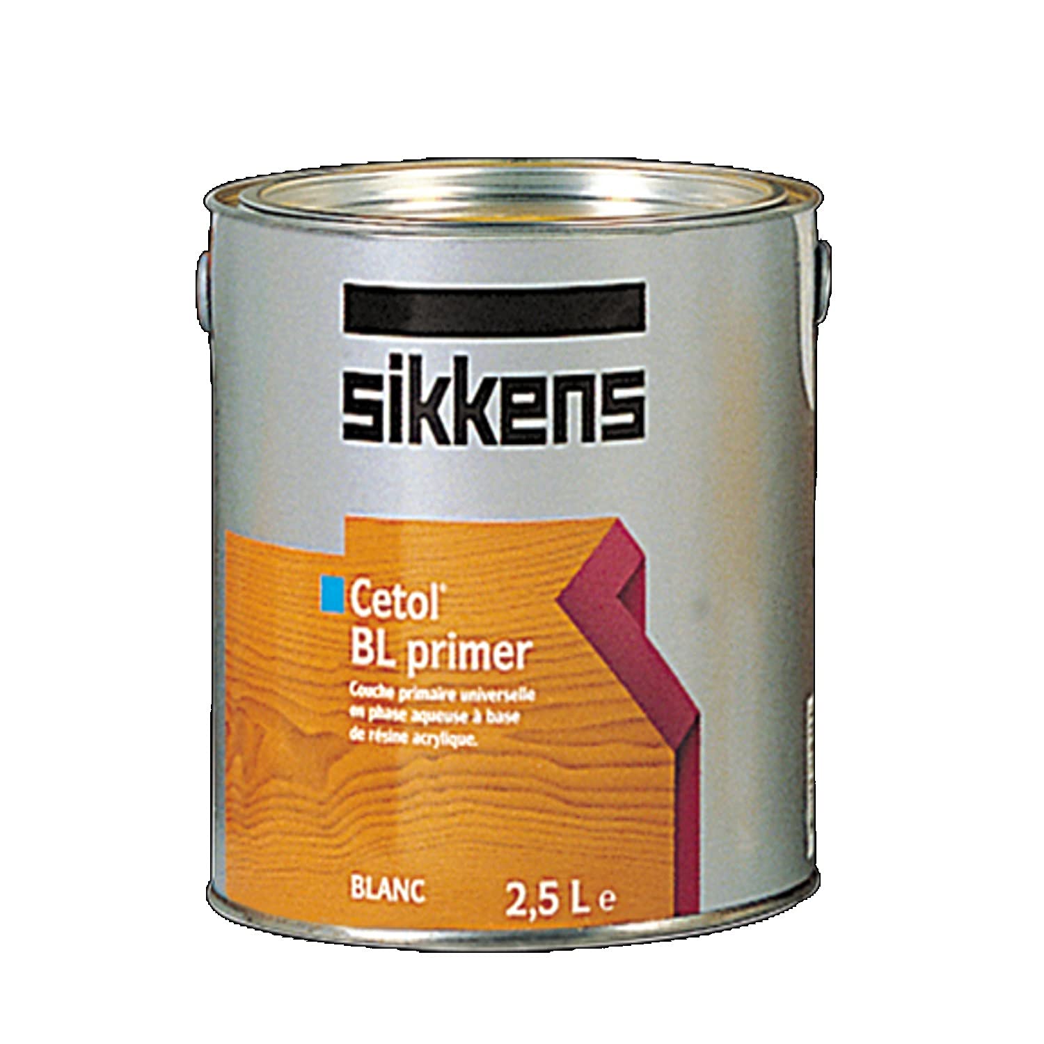 Sikkens Cetol Bl Primer Paint - 2.5 litres Quick Drying - White