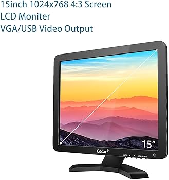Amazon.com: Cocar 15-inch Touchscreen Monitor, LCD 1024x768 Amazon.com: Cocar 15-inch Touchscreen Monitor, LCD 1024x768