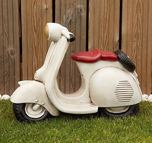 Statues & Sculptures Online Vespa Lambretta Scooter Stone Garden Ornament