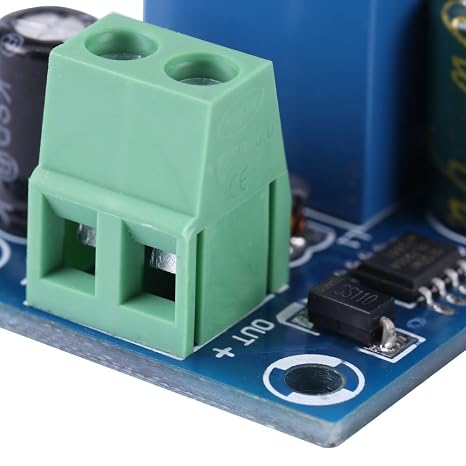 DC Power Switch Module, 12V 24V 36V 48V 10A Battery Power Source Controller Automatic Switch Emergency Battery Change