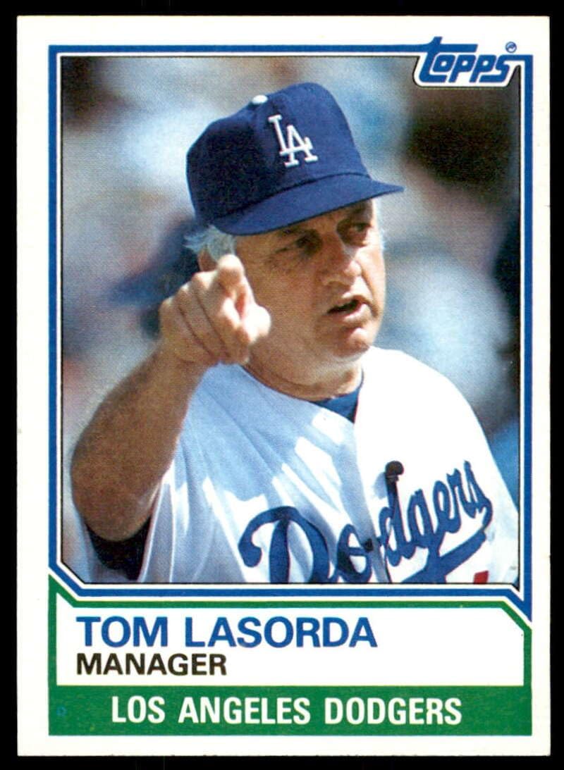 1983 Topps #306 Tommy Lasorda MG NM-MT Los Angeles Dodgers Baseball