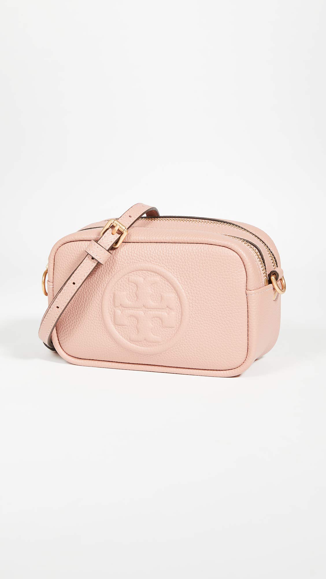 Tory Burch Womens Perry Bombe Mini Bag Pink Moon One Desertcart