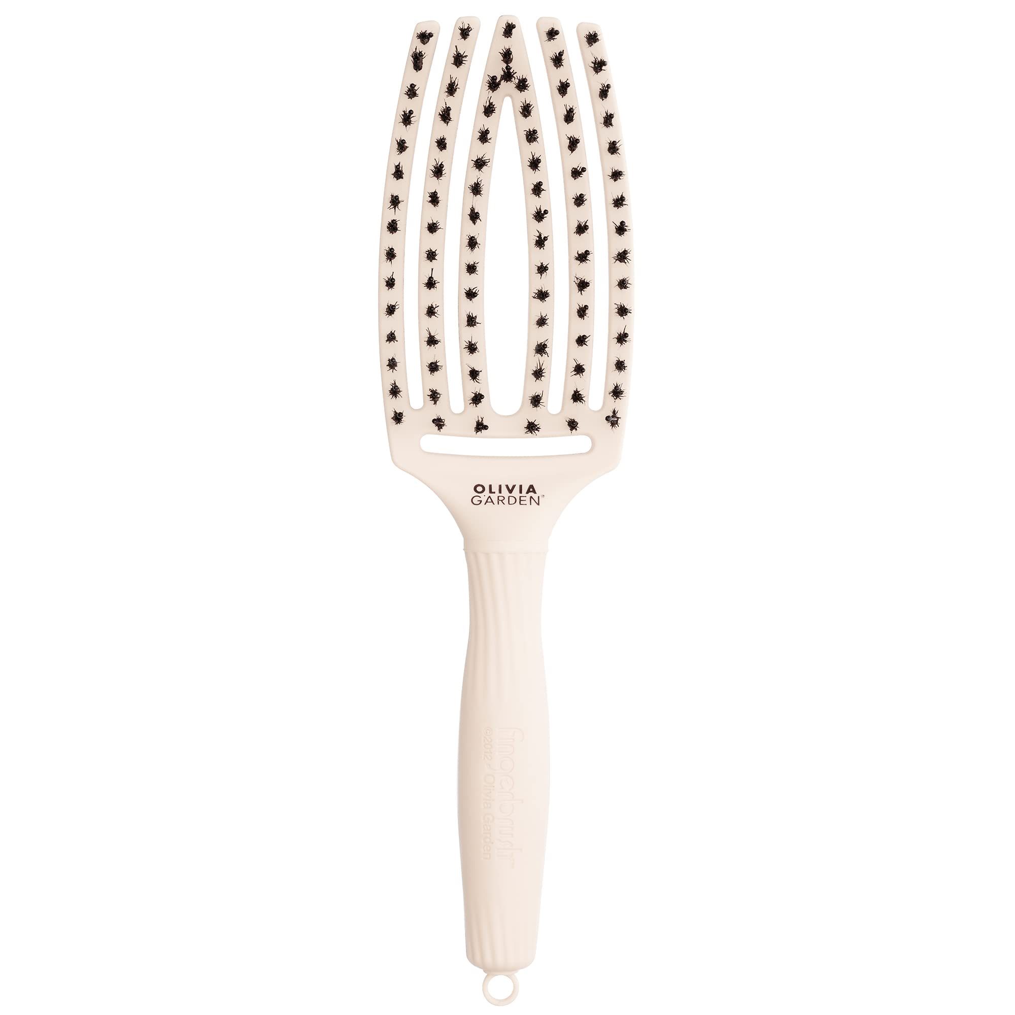 Olivia Garden FINGER BRUSH BLOOM, Adultos unisex, CREAMY