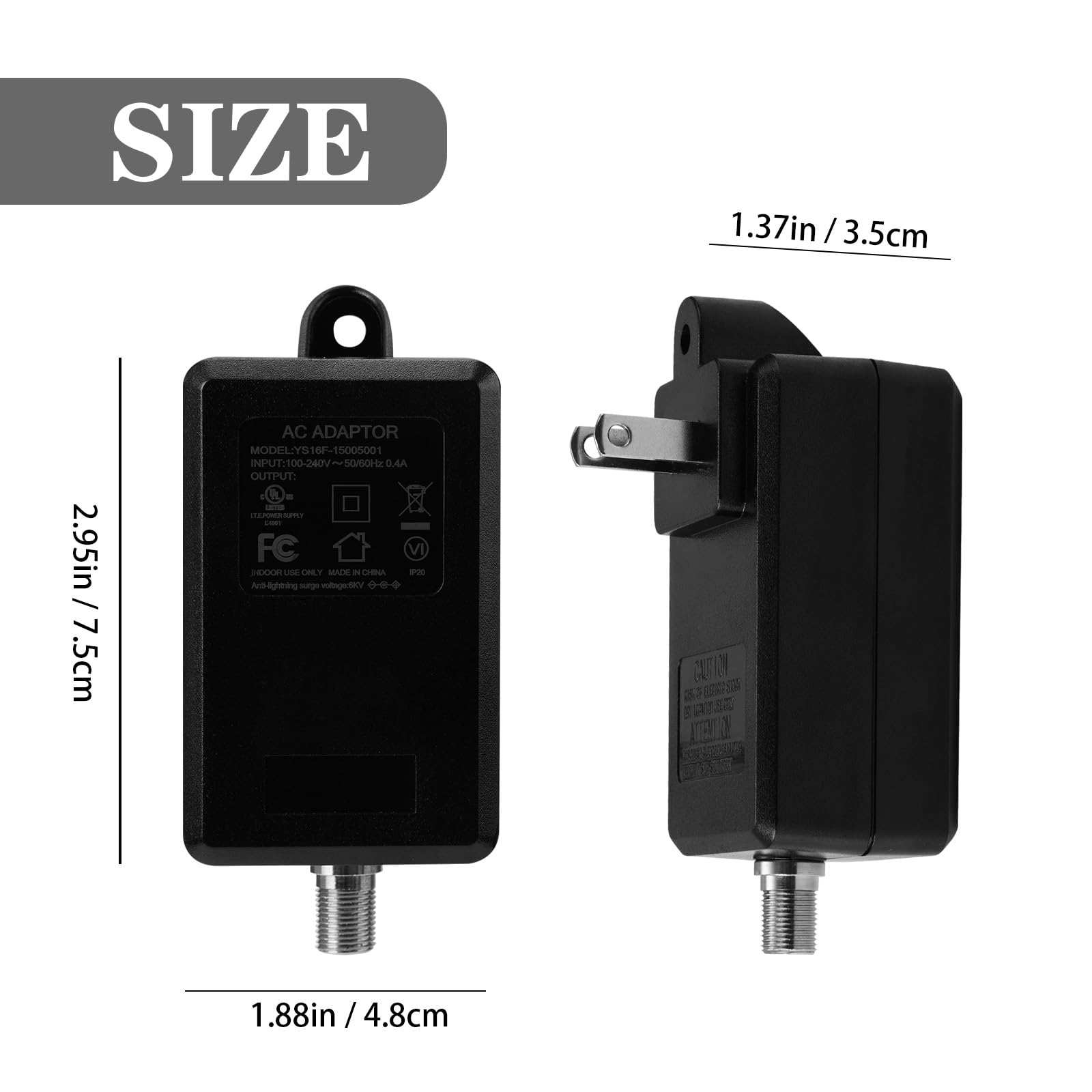 Amazon.com: 15V 500mA Drop Amplifier Power Supply Compatible with